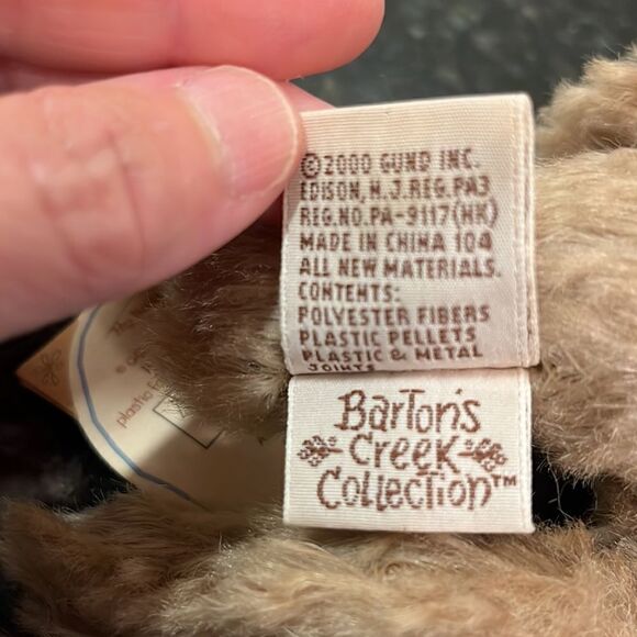 Gund Barton's Creek Collection Bobidy Plush Teddy Bear NEW from Year 2000 - Picture 8 of 11